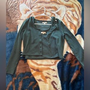 Madewell Cardigan Tank Set